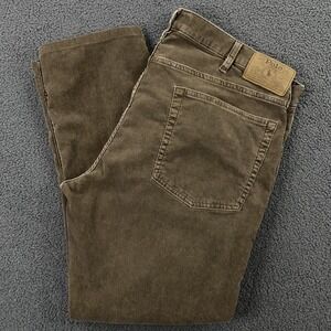 Polo Ralph Lauren Corduroy Pants Men FITS 38x28 READ Sullivan Slim Stretch Chino